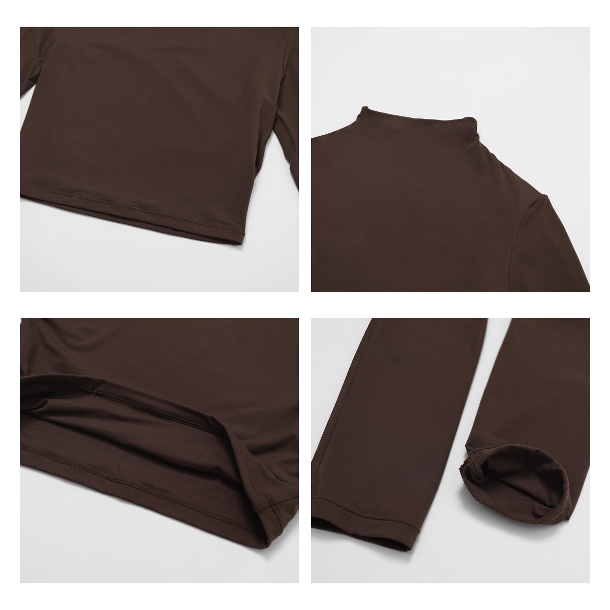 YISHENHON Women's Quick-Dry Slim Fit Crop Tops Long Sleeve Tight T Shirts Custom Wholesale Gym &amp; Sports Wear-for Yoga &amp; Workout