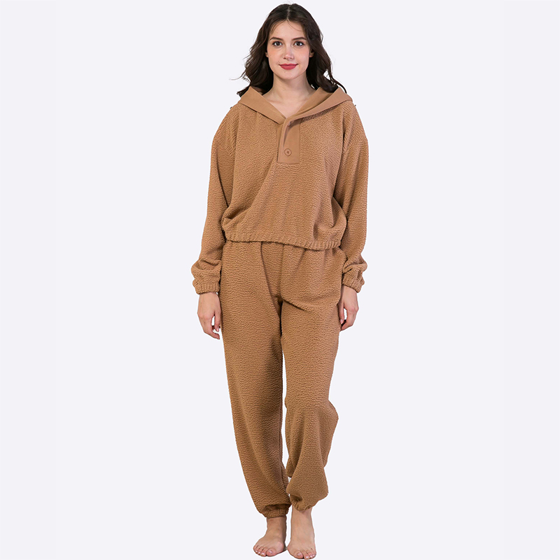Custom Fall Loungewear Women 2 Piece Jogger Set Vacation Outfit for Woman