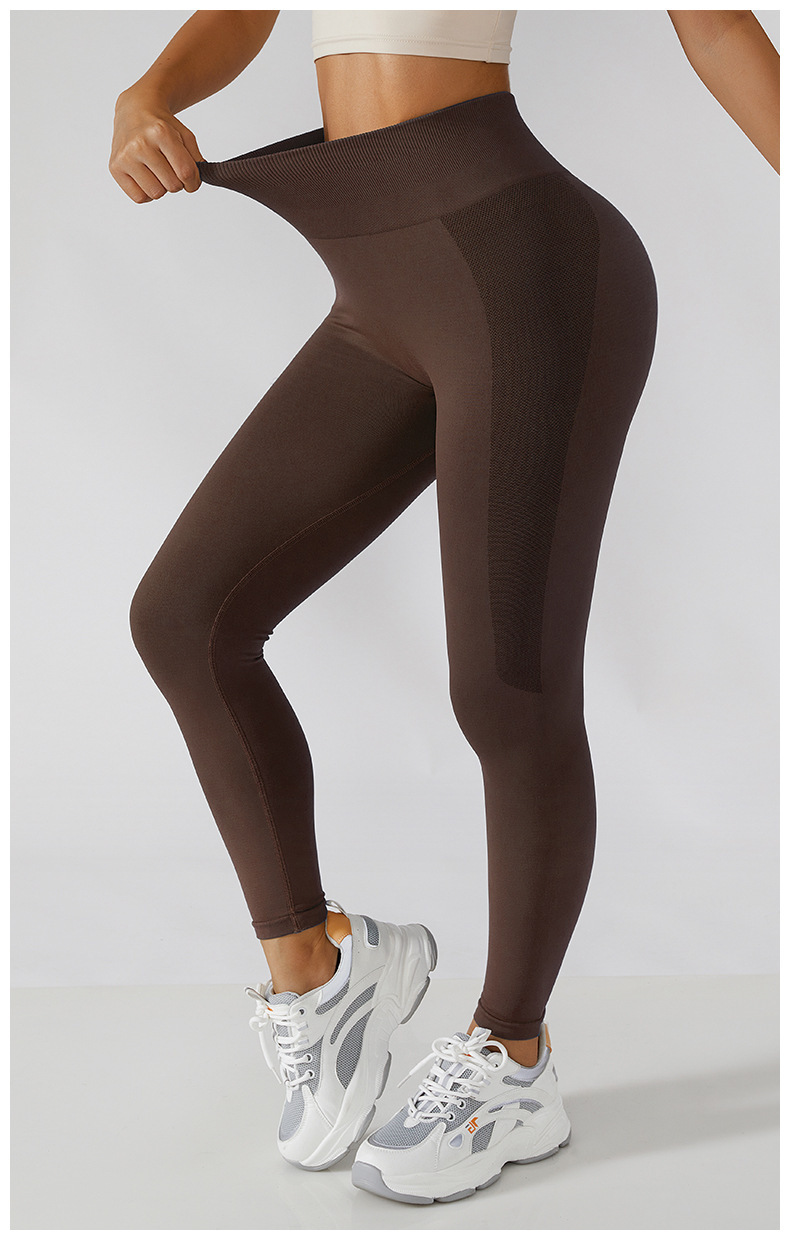 Custom Logo Women's Fitness Wear Yoga Apparel Women Outdoor Seamless Gym Wear Sets Blank Sport Leggings Set