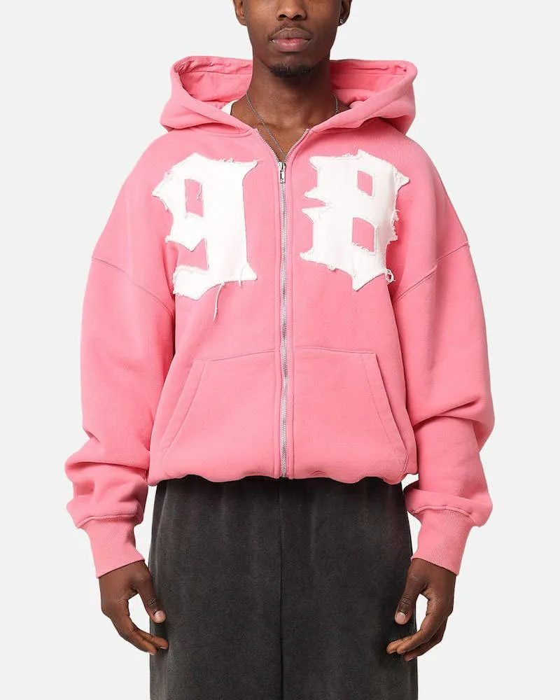 Men's Streetwear Hoodies with Unique Front Graphic Distressed Embroidery Streetwear French Terry Breathable Fleece Hoodie Apparel Men Clothing