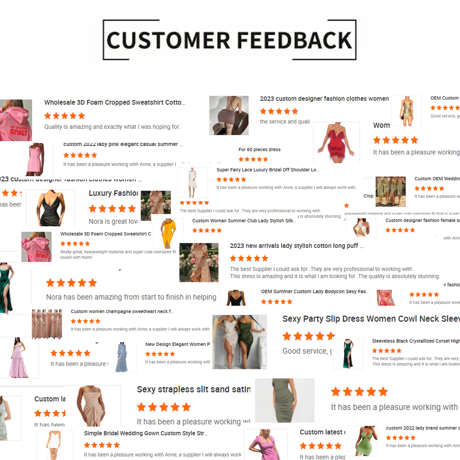 Made in China Oem Odm Brand Logo Small Orders Custom Designer Premium Clothes Manufacturers Y2K Clothing Women Made Dress Custom