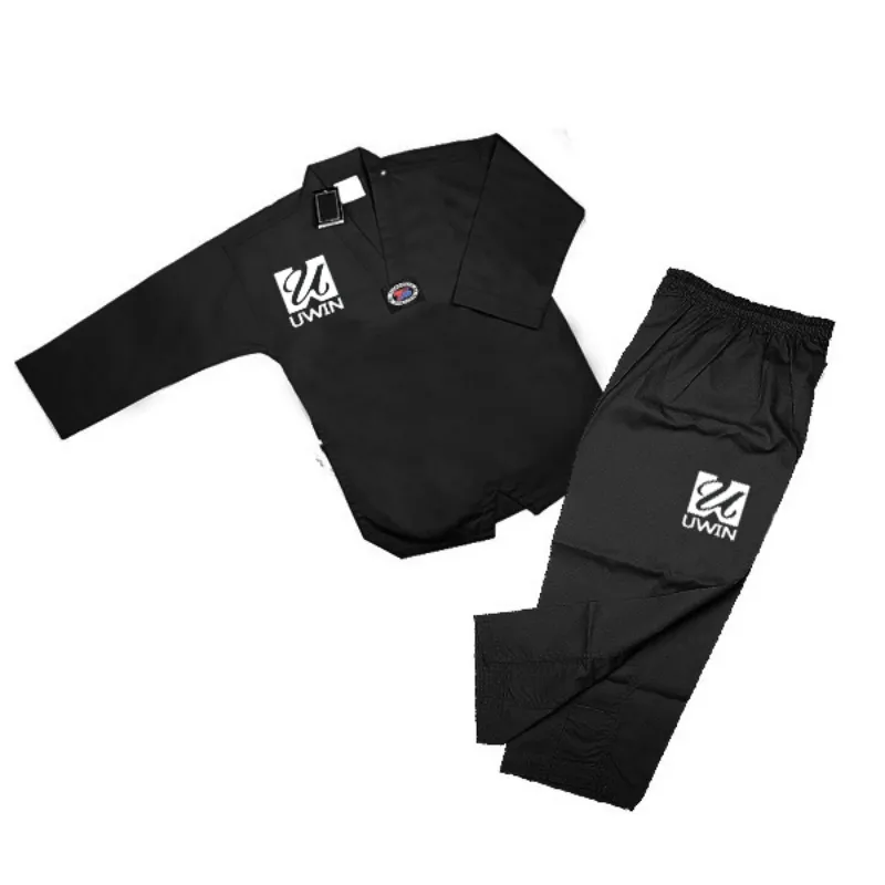 Blue Taekwondo Apparel: Durable Fabric and Washable for Training