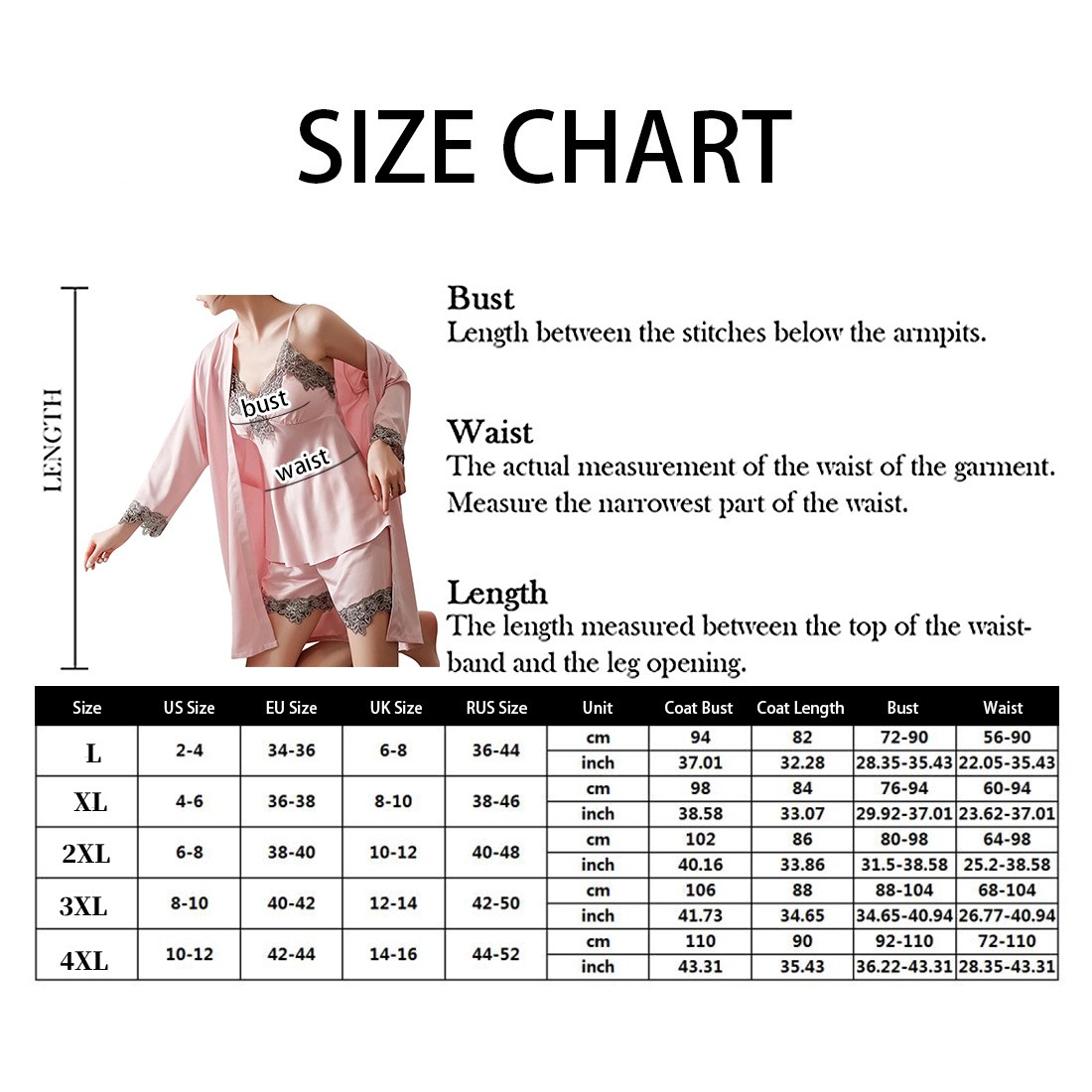 5-piece Pajamas Pad Stain Robe Pyjamas Women Sleepwear Women's Sleepwear