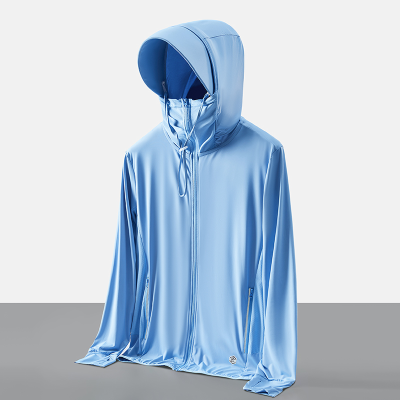 Sun protection Jacket Men and Women Summer Thin Section Ice Sense Anti-UV Outdoor Sun protection Jacket Wholesale