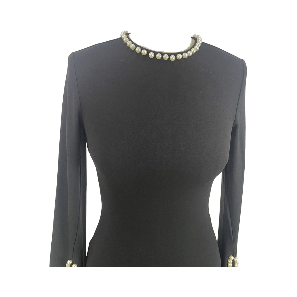 Wholesale Custom Modest Muslim Dresses Long Sleeve Styles Handmade Anti-Static Breathable Polyester Abaya for Ladies One Size