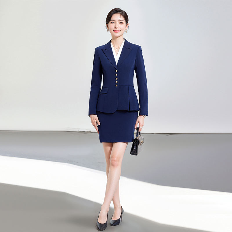 Women's Professional High-End Hotel Dress Elegant Small Business Work Clothes for Spring &amp; Autumn Women's Suit &amp; Blazers