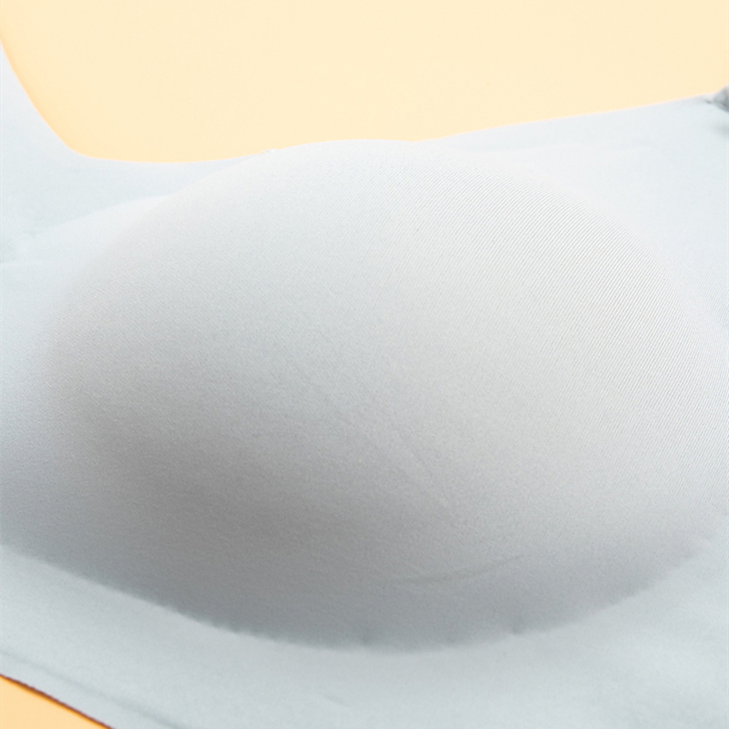 Women's Front Open Comfortable Breastfeeding Nursing Bra Laser Cutting Wire-free Maternity Bra Underwear