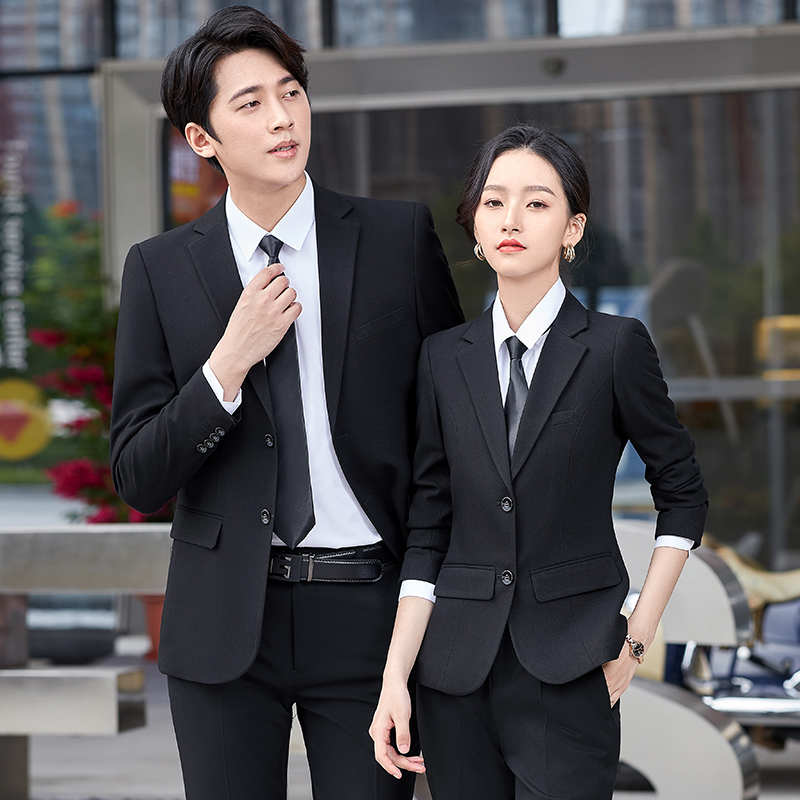 Men Career Serge Formal Slim Apparel Clothing Jacket Waistcoat Trousers Business Suit