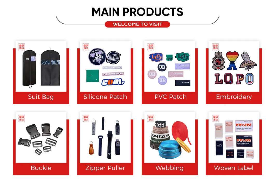 Sustainable Rubber Patch Labels for Trendy Apparel Designs
