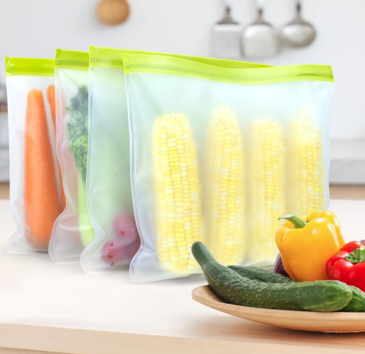 Eco-Sustainable Plastic Zip Lock Bags (Frosted, Resealable) for Apparel Packaging