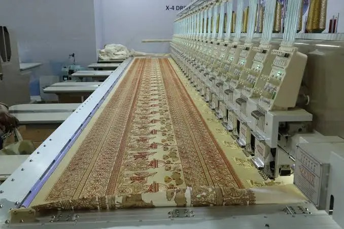 Embroidery Machine Facility