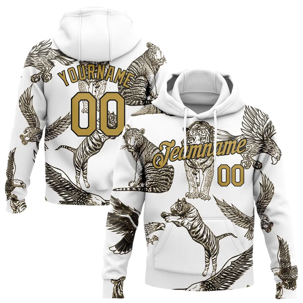 Custom 3D Printed Sports Apparel Tops Fashion Streetwear Casual Hoodies