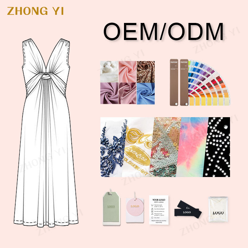 Undefined High Quality Brands Cut and Sew Designing Women Clothing Custom Apparel Designer Service Manufacturers Clothes Dress