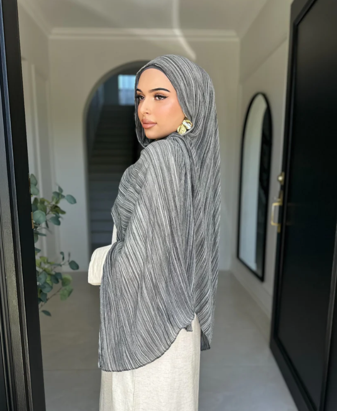 Wholesale New Design Neat Rolled Edge Antique Modal Scarf Crinkle Muslim Women Hijab Scarf QK410