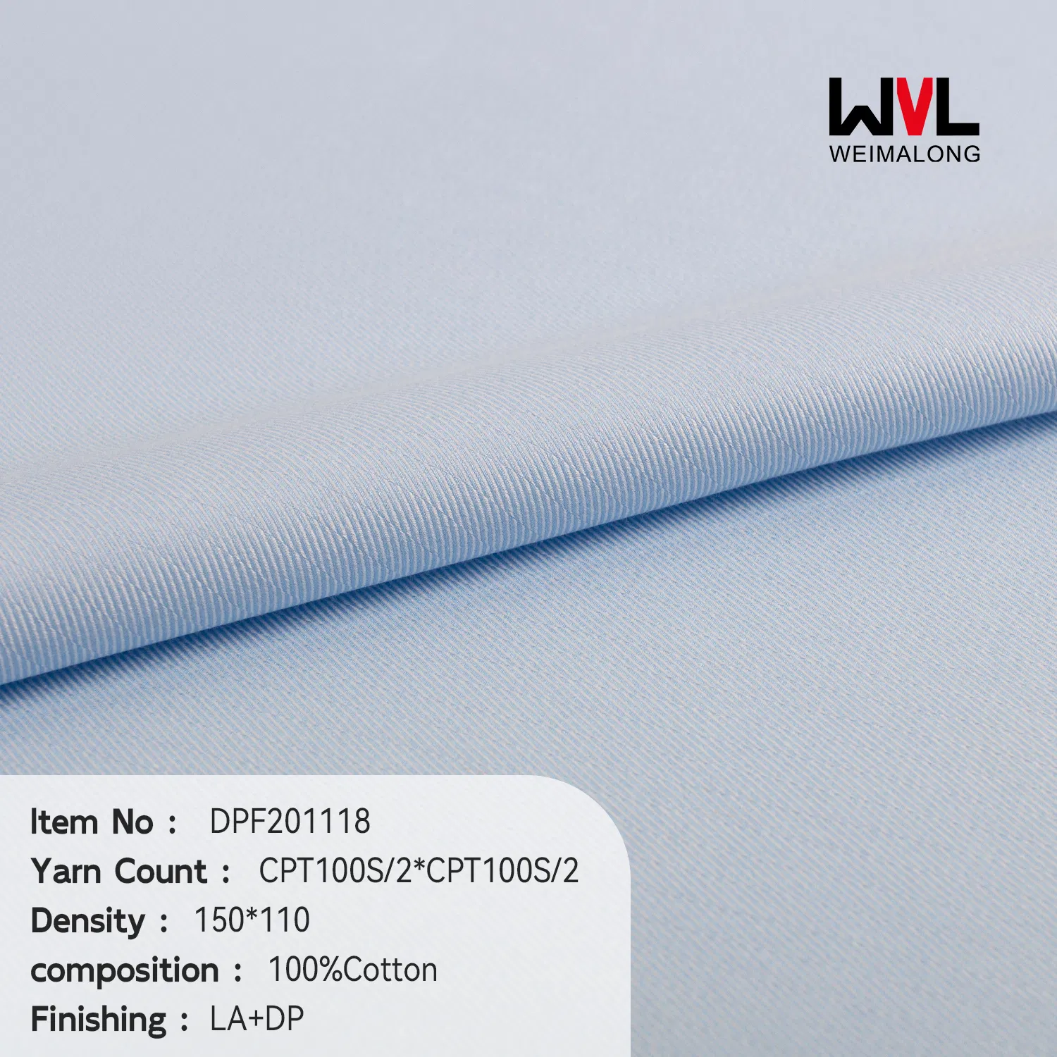 Soft and Sustainable 100% Cotton Fabric