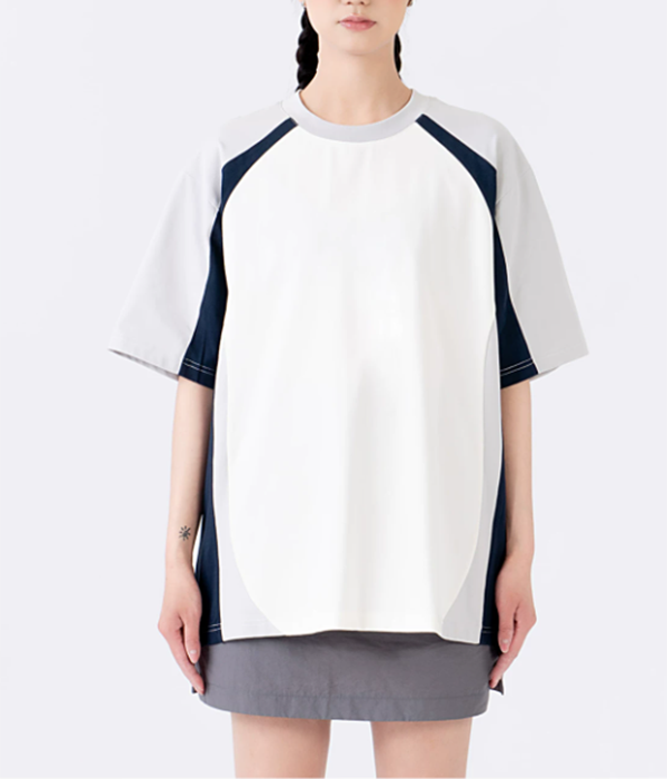 Women's Athleisure Outfits Short Sleeve Sports Tee Breathable Casual Shirt for Daily and Weekend Outings