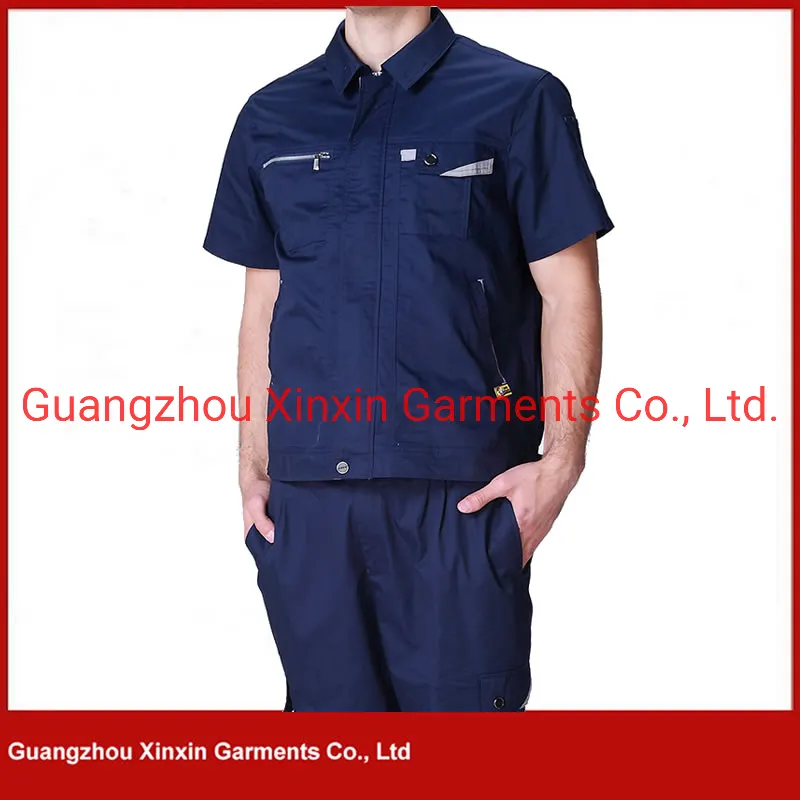 Wholesale Custom Design Fashion Safety Work Apparel Uniform (W125)