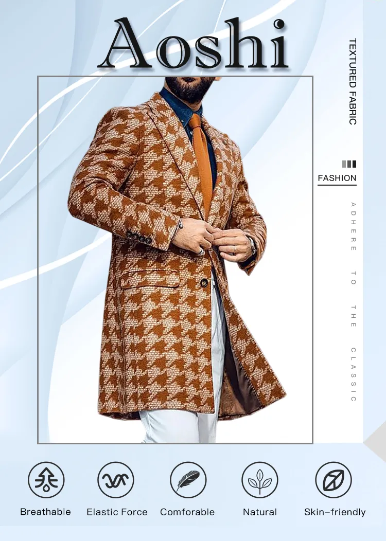 100% Wool Fabric Garments Men′ S Full Canvas Formal Suits