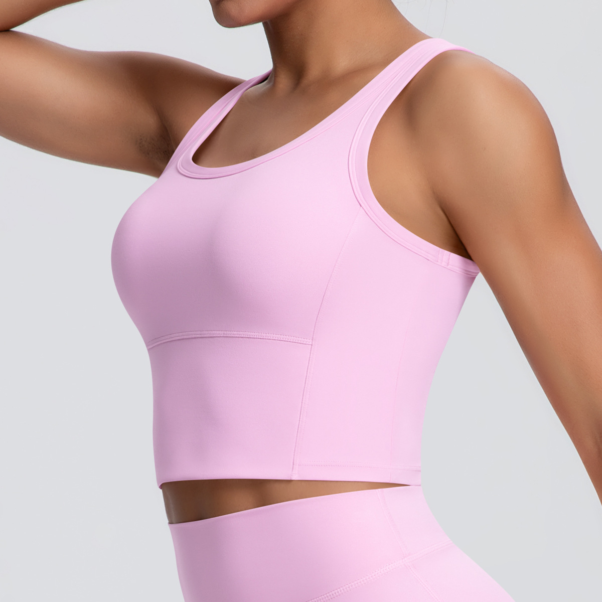 High Quality Top Sports Wholesale Clothing Sportswear Gym Fitness &amp; Yoga Wear Running Vest Bra for Women