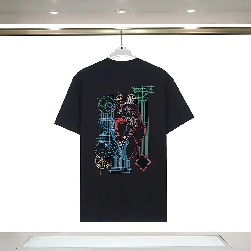 Luxury Designer T Shirt Men Women Fashion Tees Apparel Man Tops Round Neck Short Sleeves Casual Streetwear Clothing Stylish Look Summer Shirt