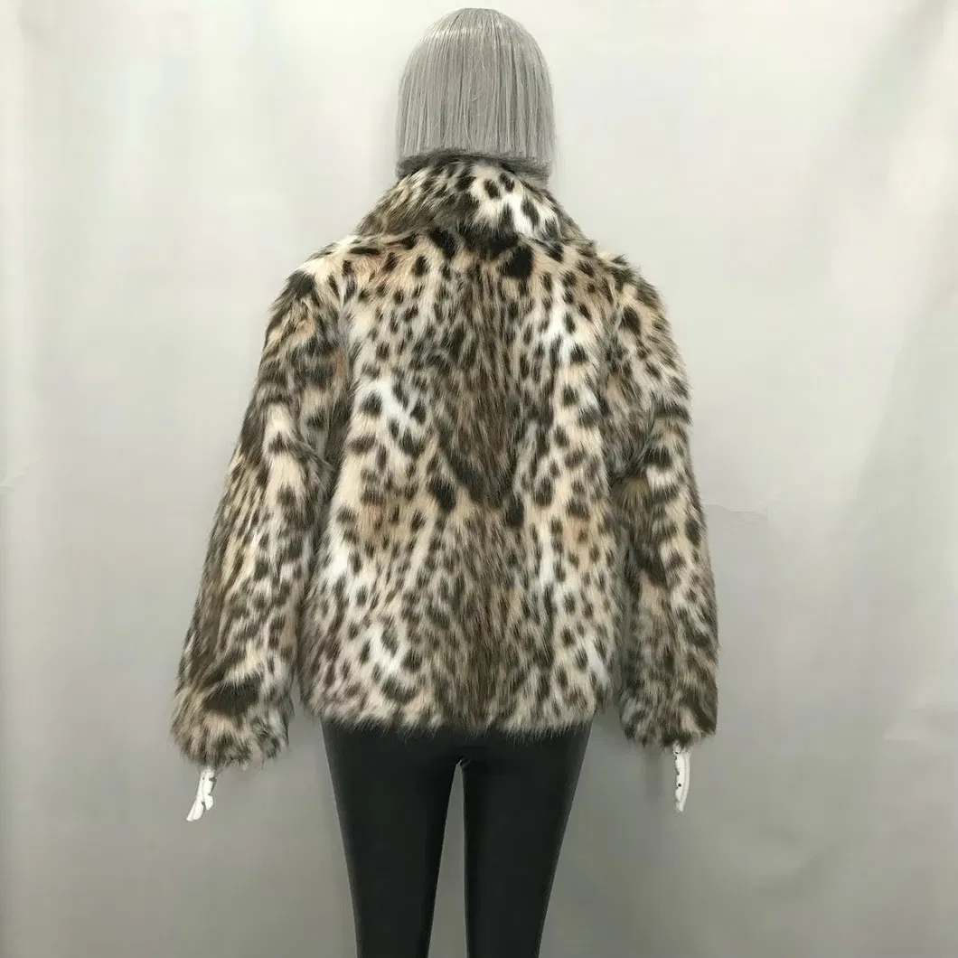 Faux Fur Effect Coat Showcase 1
