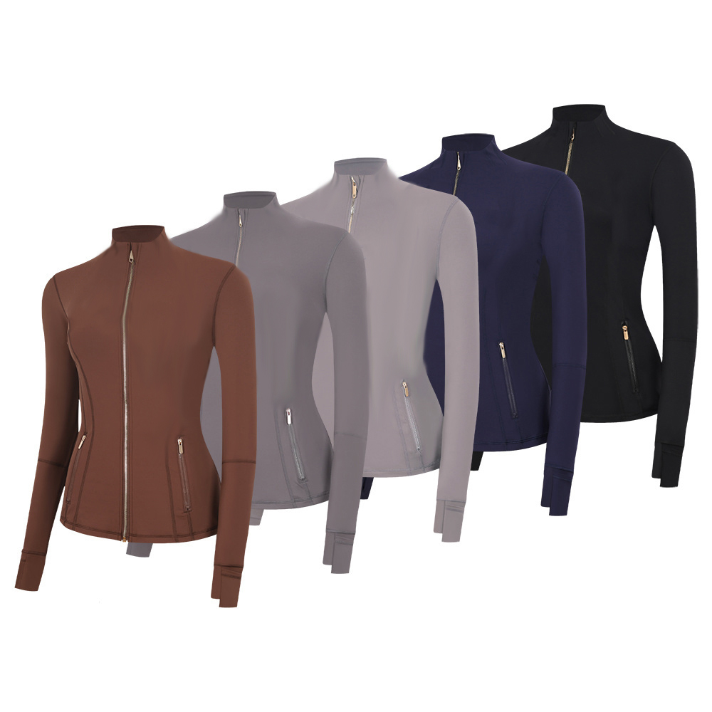 Wholesale Windbreaker Jacket Veste Chaqueta Set Women Para Mujeres Leopard Print Cheetah Gold Zip Activewear Gym Clothing Ropa