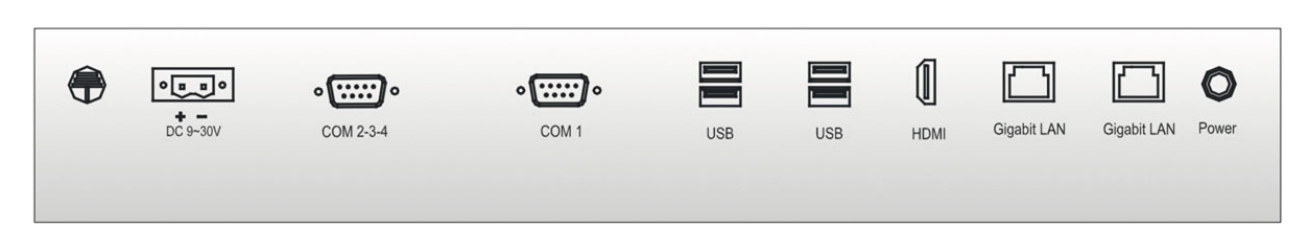 12" Fanless Industrial All In One Embedded Computers Panel Pc With Low Power Consumption Dual Core CPU