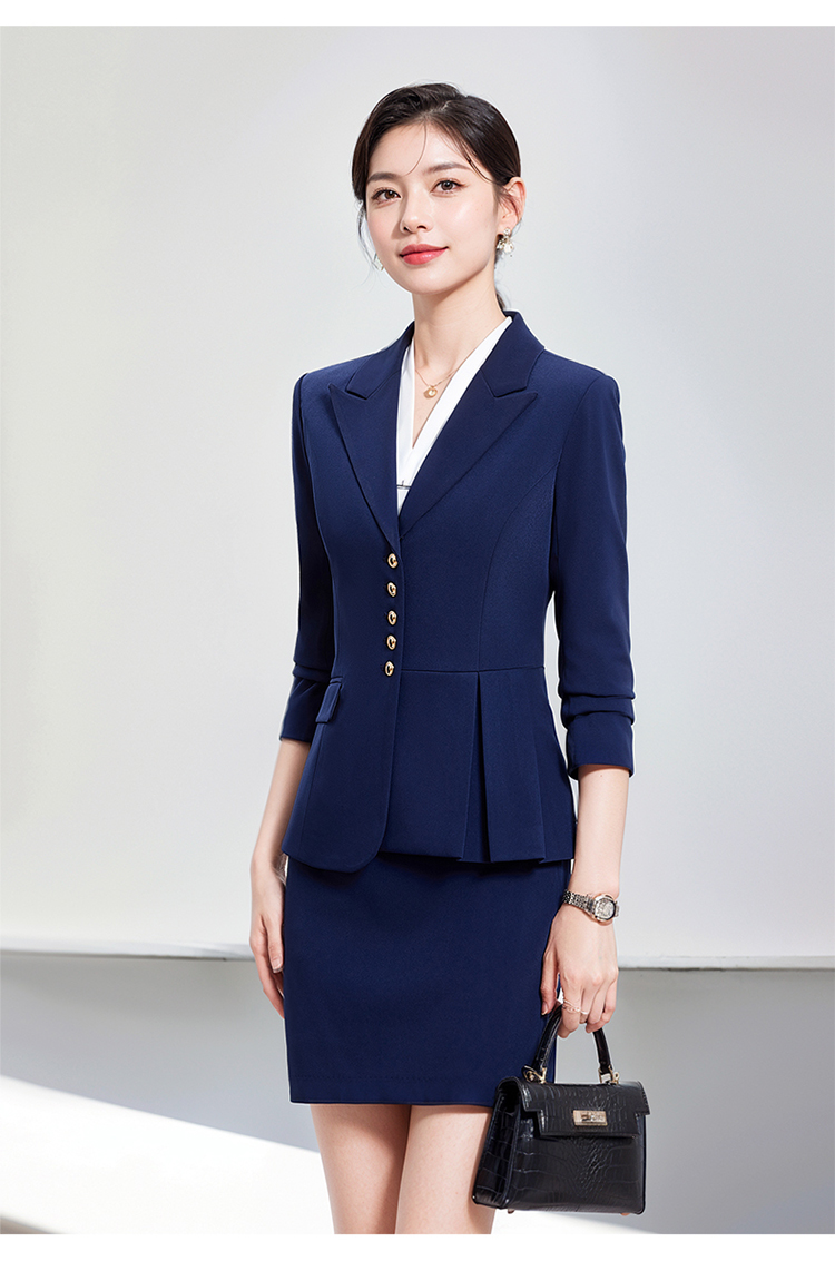 Women's Professional High-End Hotel Dress Elegant Small Business Work Clothes for Spring & Autumn Women's Suit & Blazers
