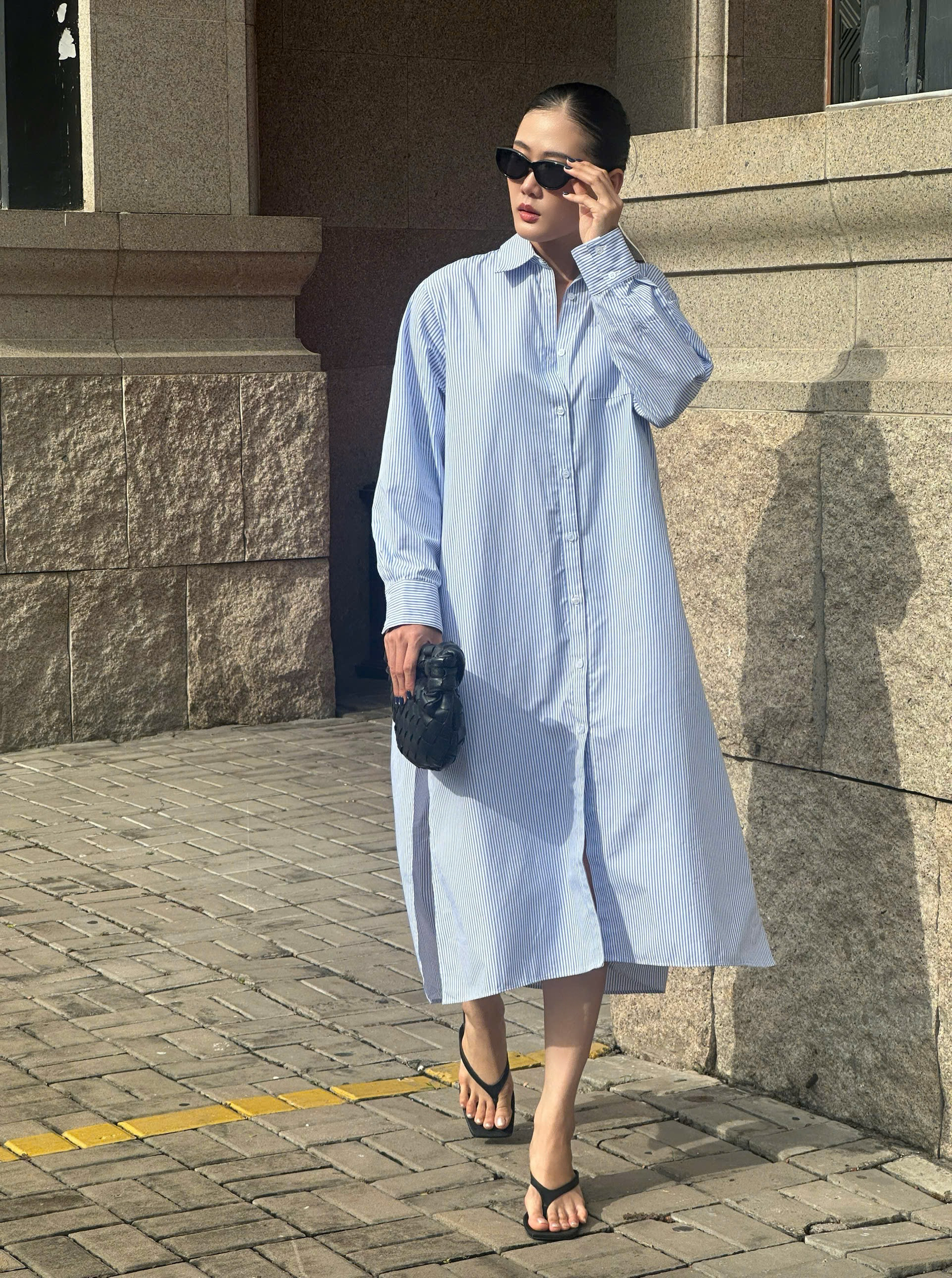 Women's Oversized Loose Fit Pregnancy Maternity Maxi Robes Casual Outwear Breathable Lightweight Woven Eco-Friendly Summer 100%