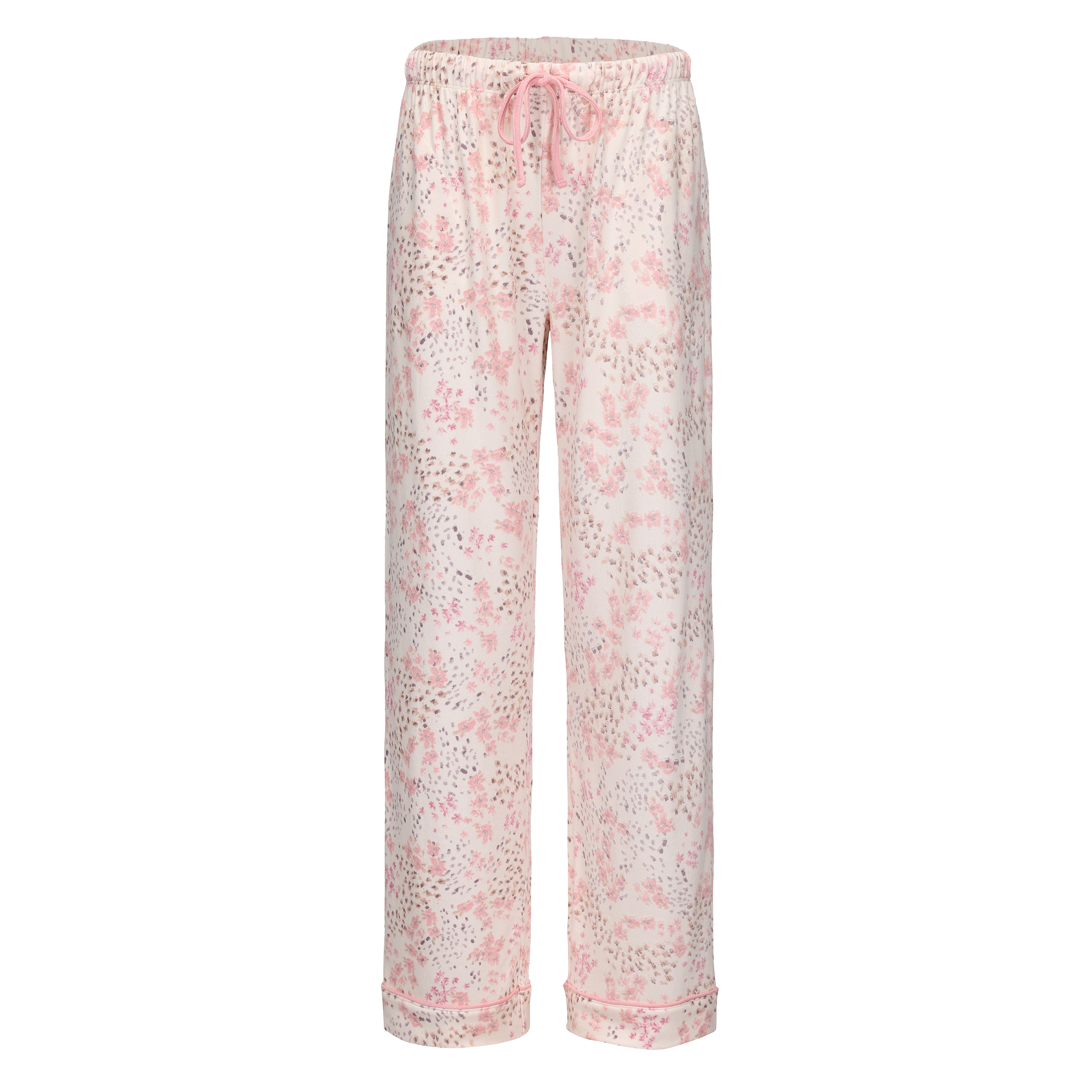 Factory Wholesale Floral Pajamas Set Women's Long Sleeve Cute Sleepwear Pajamas Set