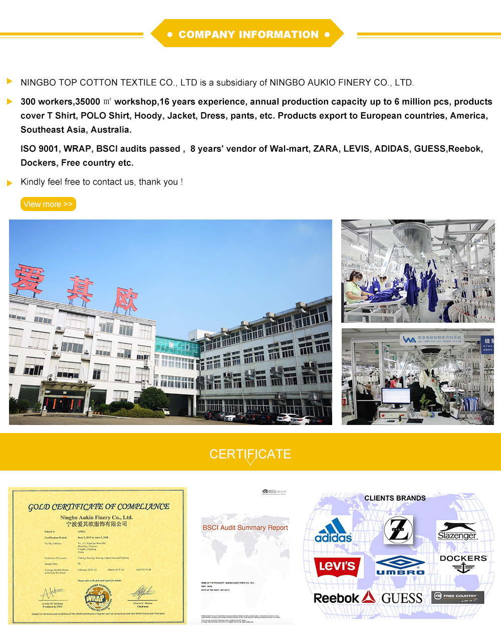 Factory Overview