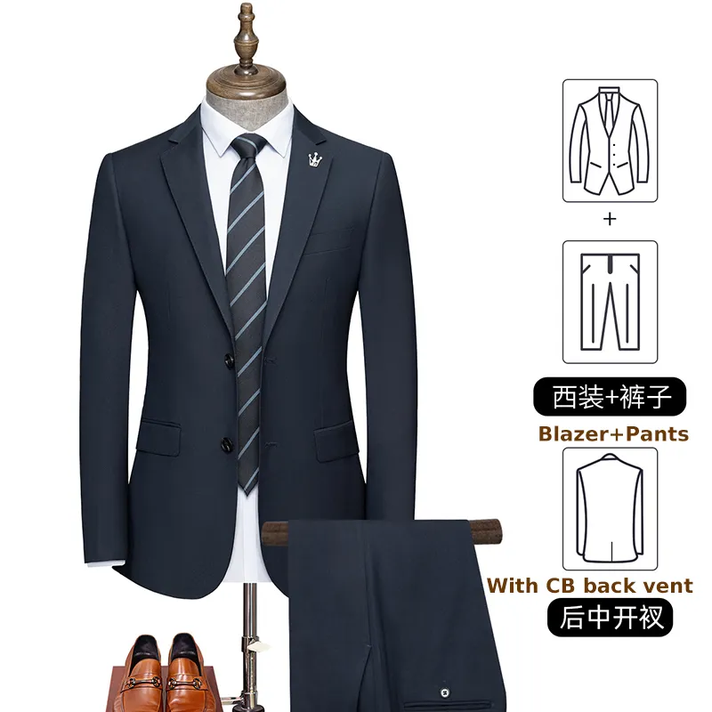 Custom Bespoke Tailor Men Blazer Apparel Elegant Wedding Business Formal Ceremony Suit