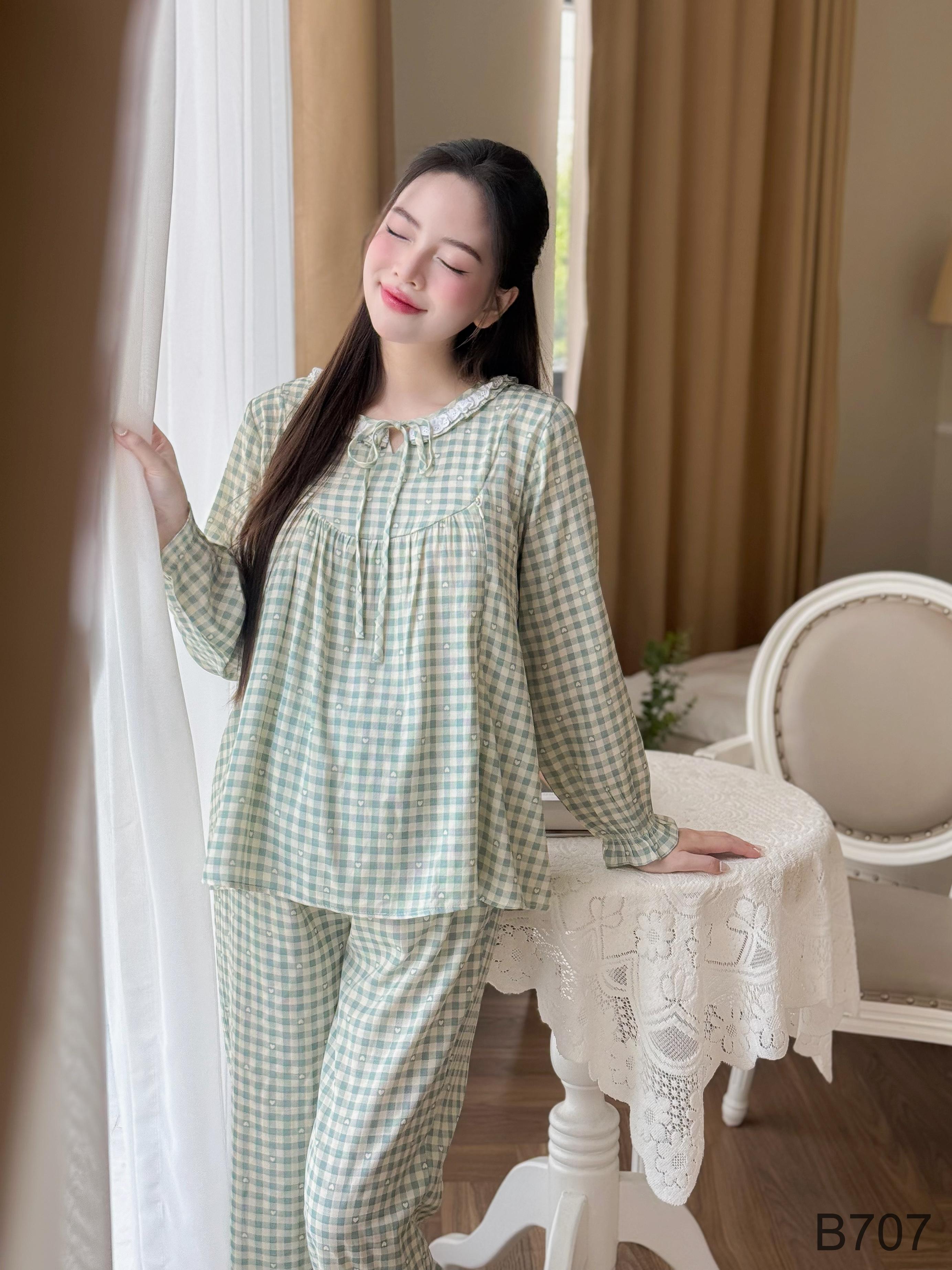 B707 Soft Cool Tussar Silk Maternity Clothes Comfortable Long Pregnant Women's Apparel