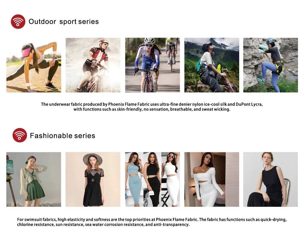 Sustainable Eco-Friendly 200GSM Quick-Drying Stretch Sportswear Fabric 68%Nylon 32% Spandex Yogawear Apparel Fabric