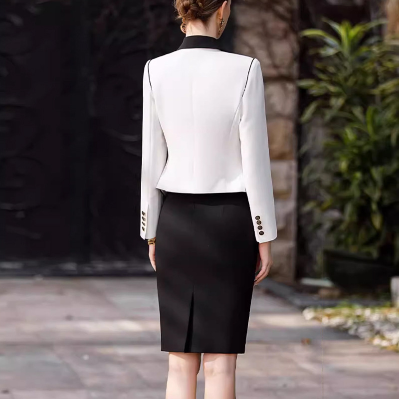 Business Professional Clothing Autumn Small Fragrance Fashion Host Work Clothes