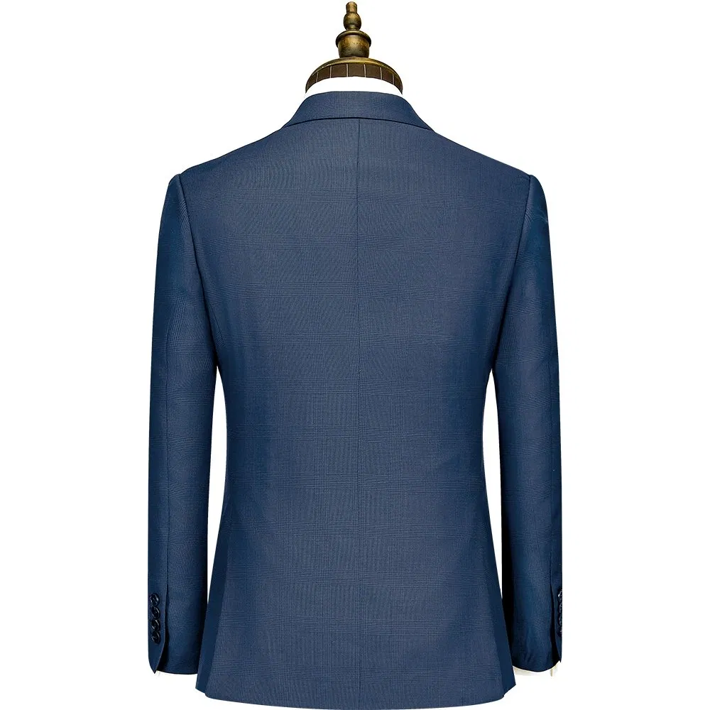 Premium Office Formal Apparel with Slim Fit Design Classic Men Business Suit