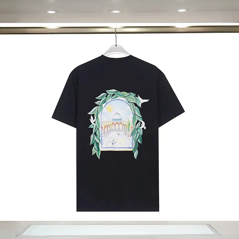 Luxury Designer T Shirt Men Women Fashion Tees Apparel Man Tops Round Neck Short Sleeves Casual Streetwear Clothing Stylish Look Summer Shirt