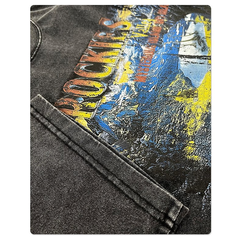 Men's T-Shirts Custom Cotton DTG Digital Printing Streetwear Apparel Supplier
