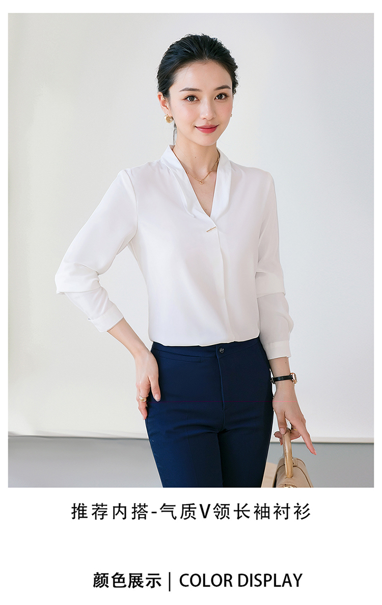 Women's Professional High-End Hotel Dress Elegant Small Business Work Clothes for Spring & Autumn Women's Suit & Blazers