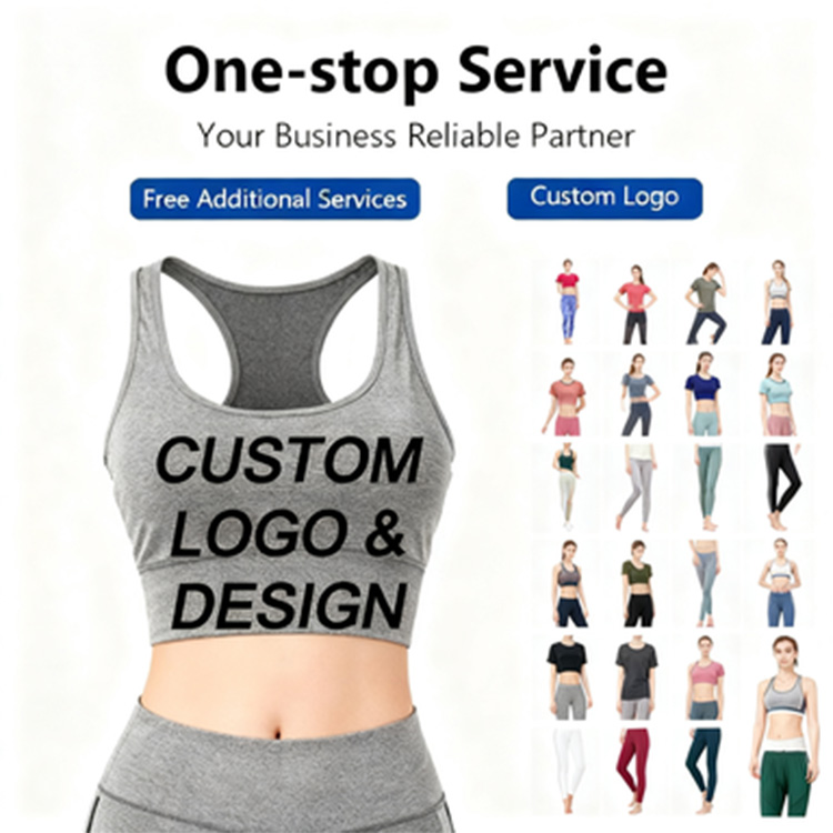 High Quality Women's Yoga Active Wear Set Active Wear Running Active Wear Yoga Set Gym Fitness Sets