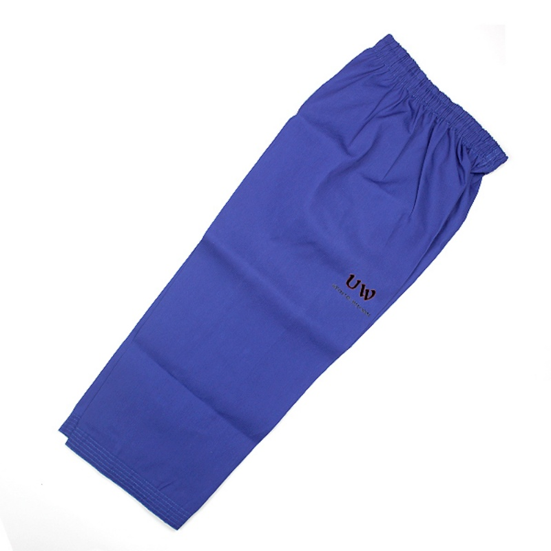 Blue Taekwondo Apparel: Durable Fabric and Washable for Training