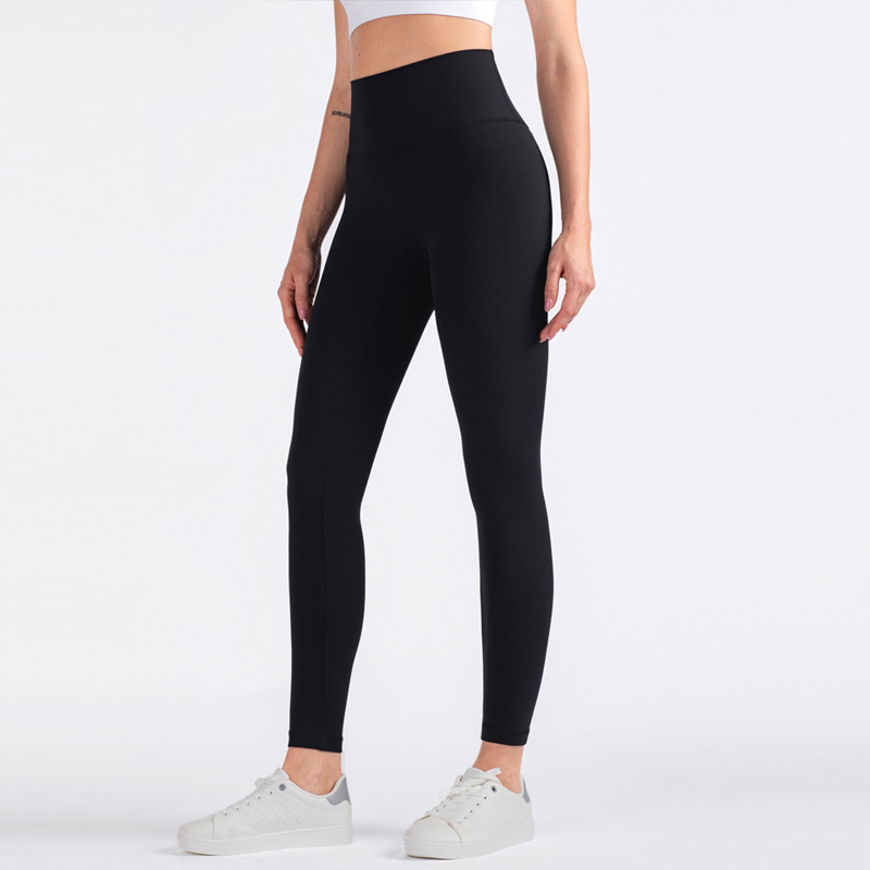 Customized Women's High Waist Naked Sexy Girls Push up in Tight Active Yoga Sports Workout High Quality Tummy Control Leggings