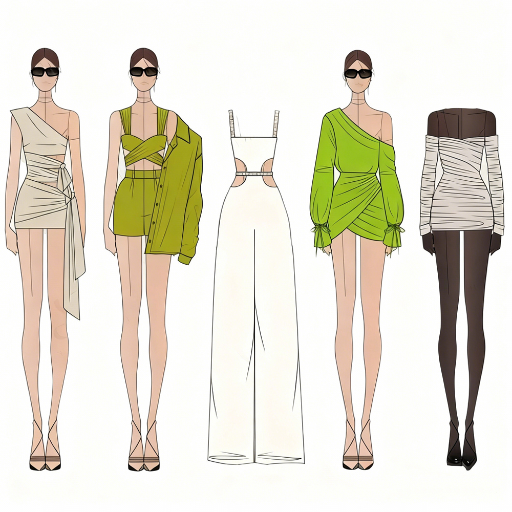 OEM Custom Designer Women's Dress From Y2K Clothing Premium Made in China With Lace Decoration Small Orders Welcome