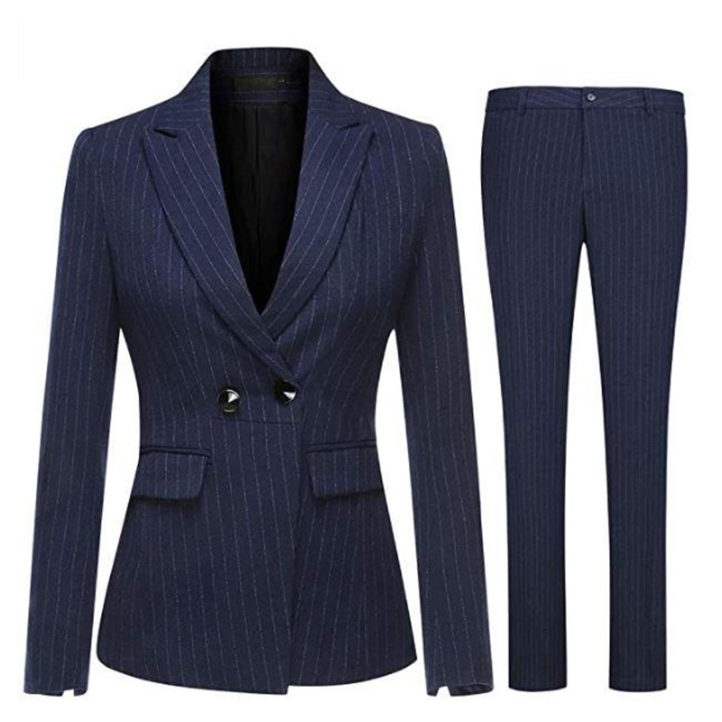 Customized Apparel Women Fashion Business Office Formal Suit with Belt or Buckets