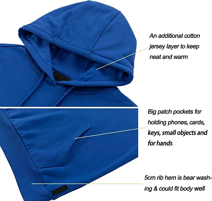 Streetwear Pull Over Sport Wear Custom Sweatshirt
