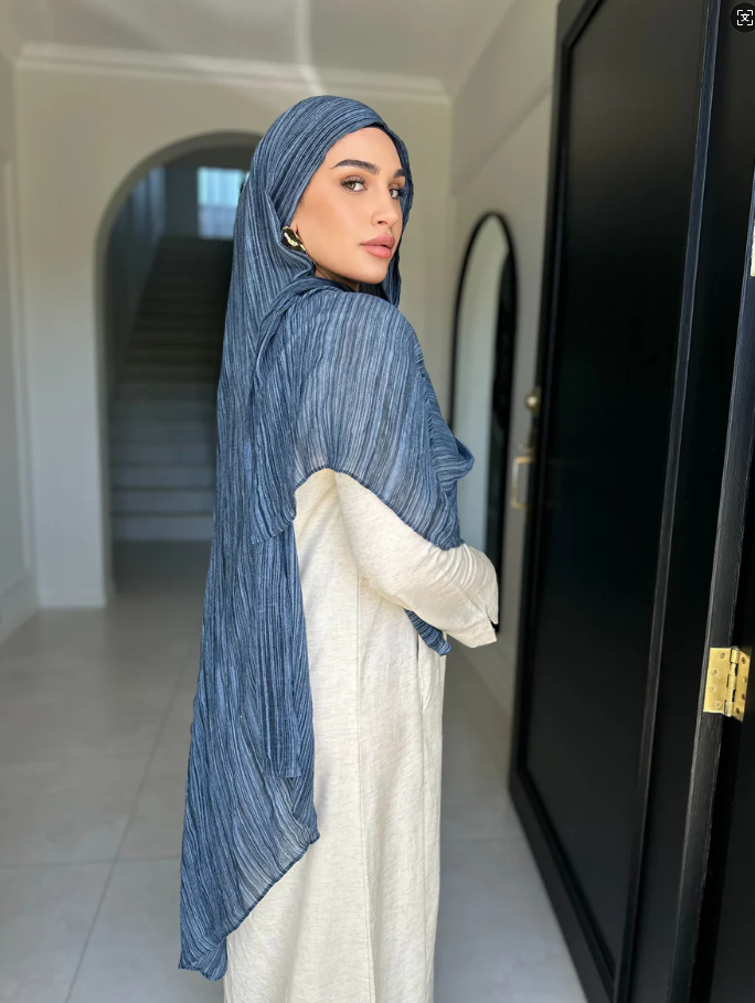 Wholesale New Design Neat Rolled Edge Antique Modal Scarf Crinkle Muslim Women Hijab Scarf QK410