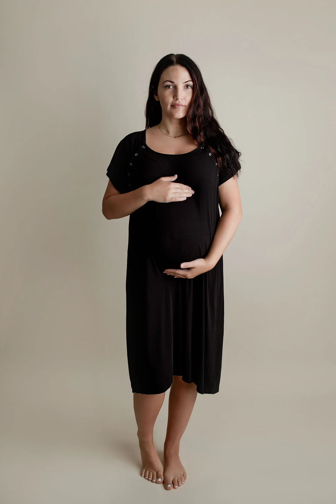 Maternity Dress Side View