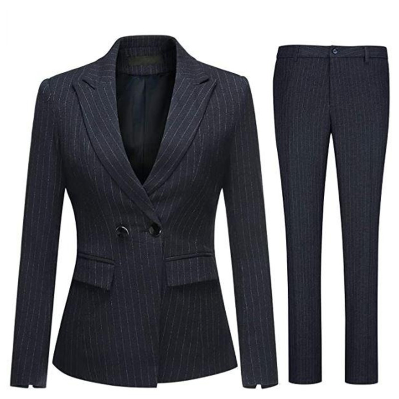 Customized Apparel Women Fashion Business Office Formal Suit with Belt or Buckets