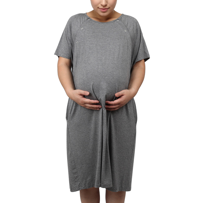 Maternity Gown Delivery Wear
