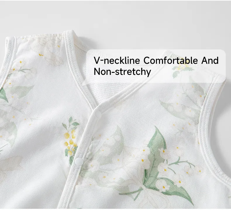 Widely Used Bamboo Cotton Baby Sleep Sack Eco Friendly Baby Sleeping Bag Sustainable Infant Sleeper Blanket Newborn Apparel